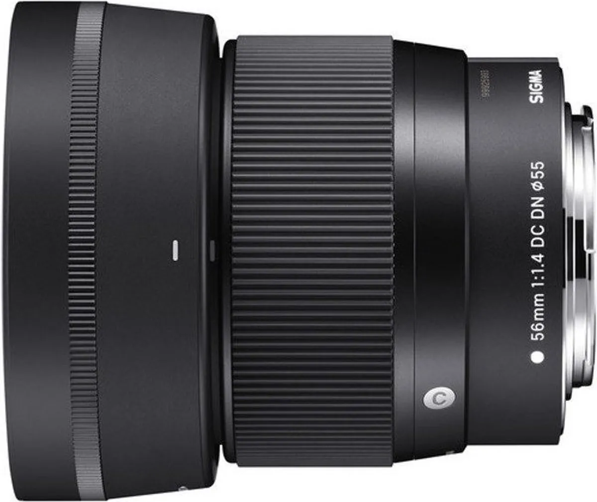 Canon Sigma 56mm f/1.4 DC DN RF Objectief - 55mm Filter - Zwart