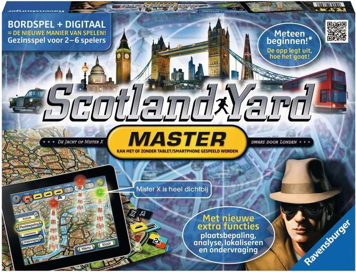 Ravensburger Scotland Yard Master Bordspel - 2-6 Spelers