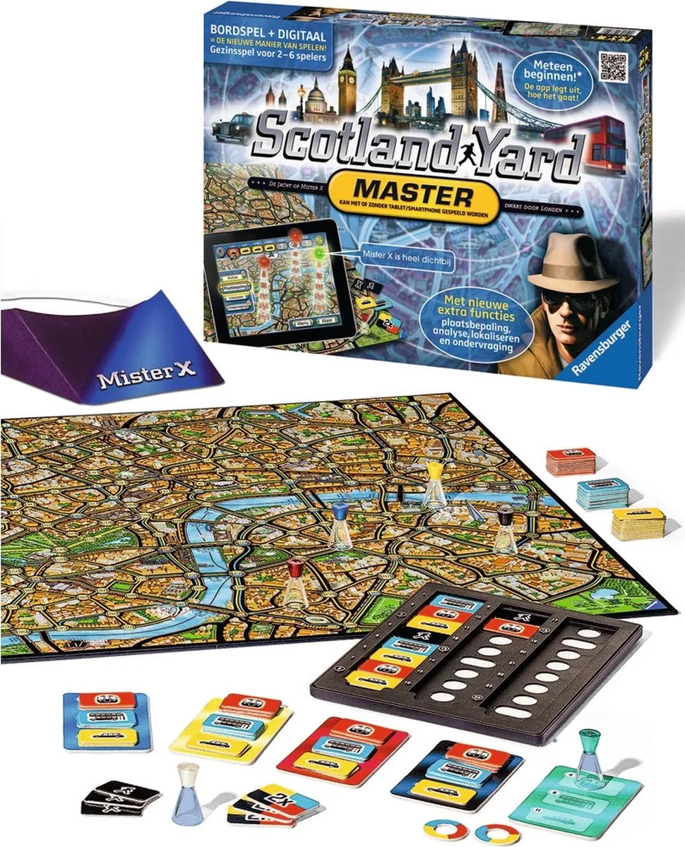Ravensburger Scotland Yard Master Bordspel - 2-6 Spelers