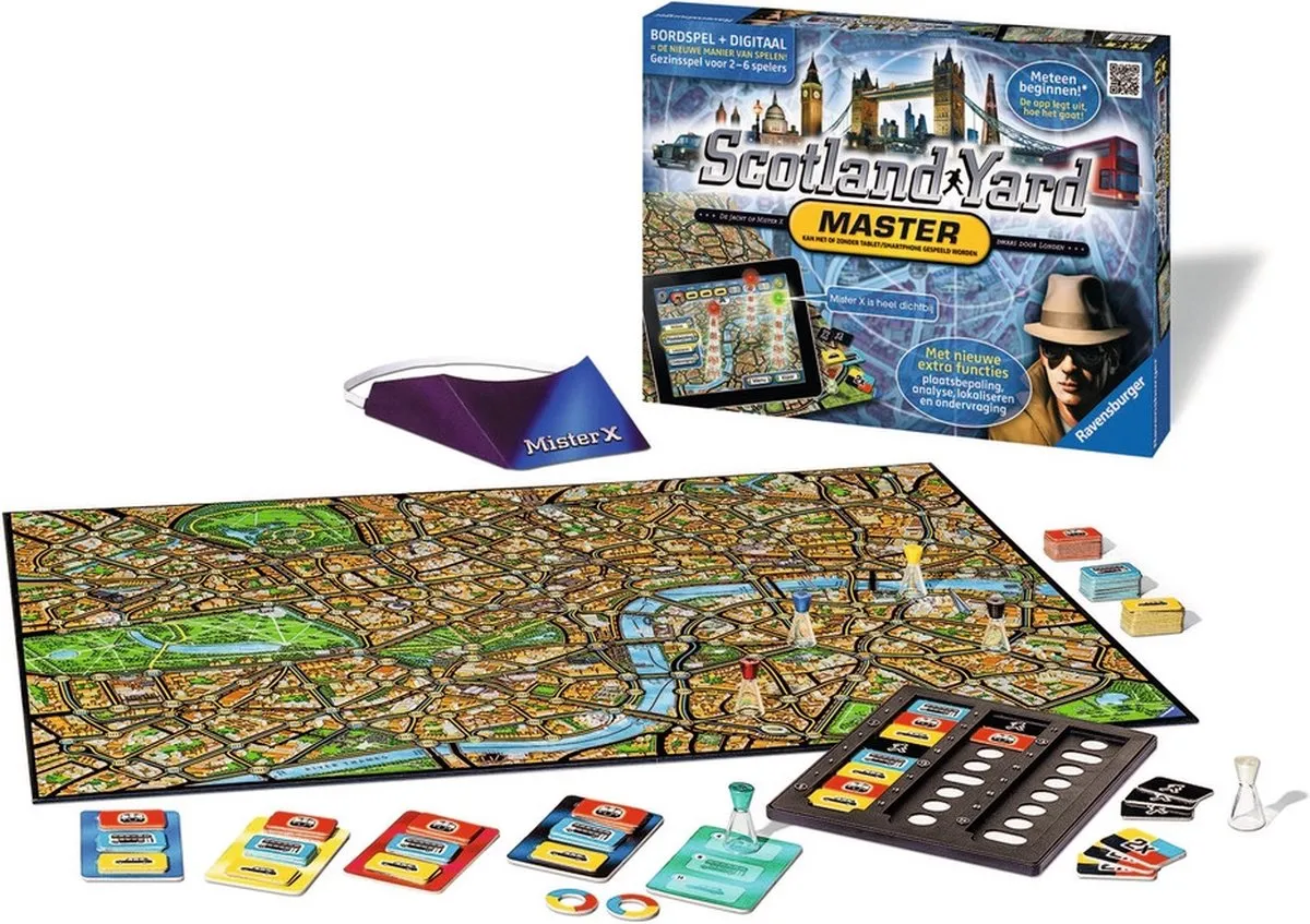 Ravensburger Scotland Yard Master Bordspel - 2-6 Spelers