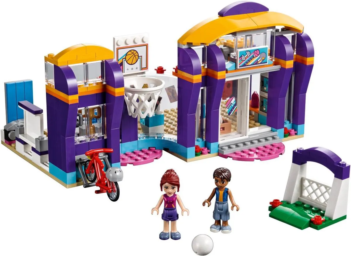 LEGO Friends Heartlake Sporthal 41312 - 328 Stukken - 2 Minifiguren - afbeelding 4 van 6