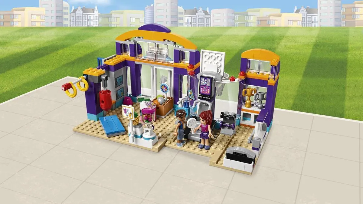 LEGO Friends Heartlake Sporthal 41312 - 328 Stukken - 2 Minifiguren - afbeelding 3 van 6
