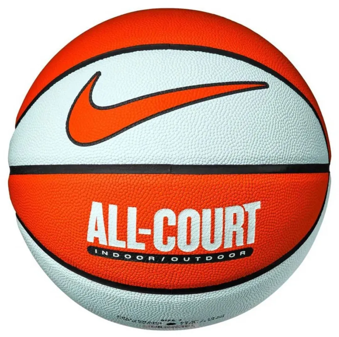 Nike Basketbal Everyday All-Court 8P Maat 7 - Wit/Oranje