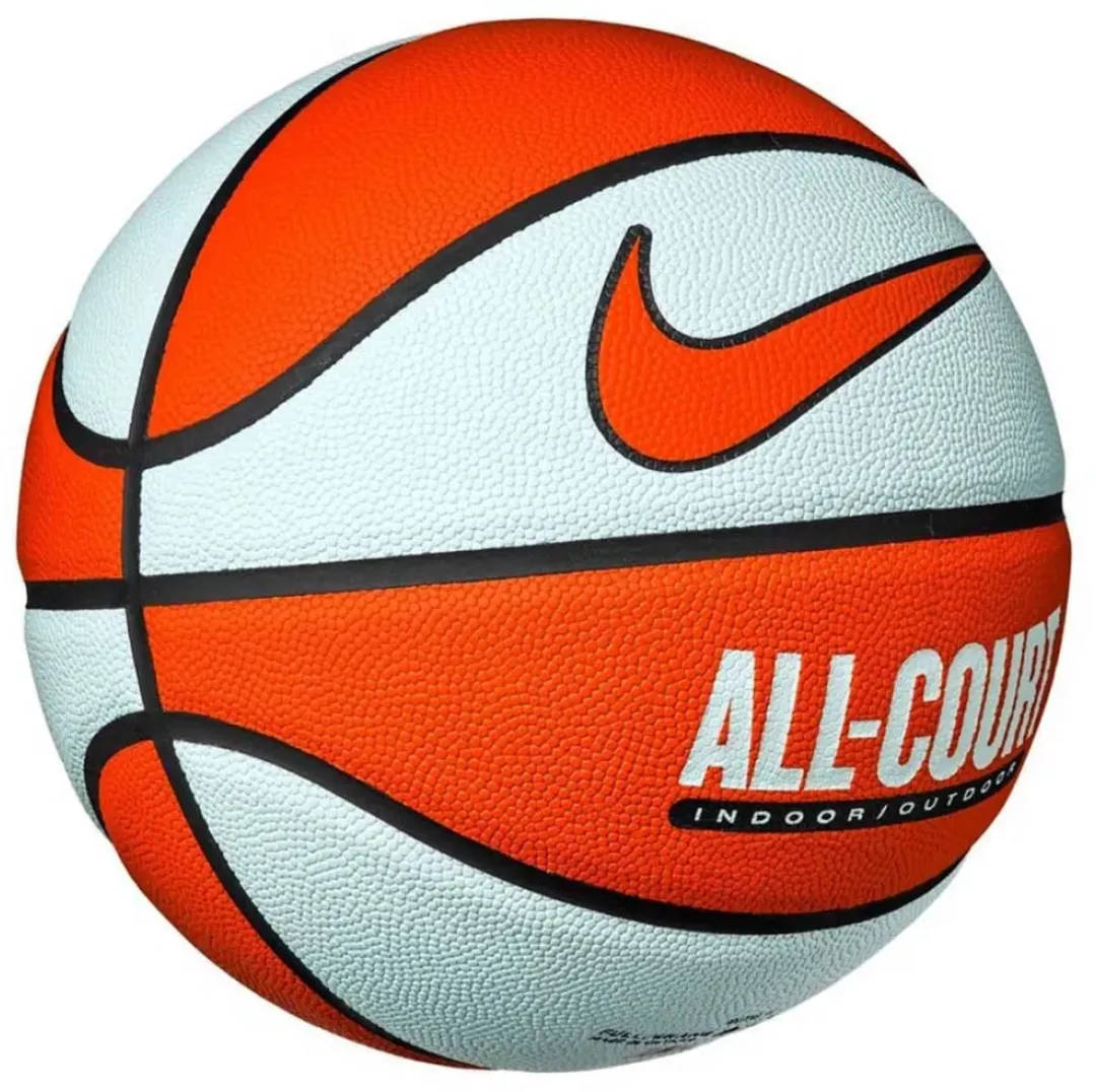Nike Basketbal Everyday All-Court 8P Maat 7 - Wit/Oranje