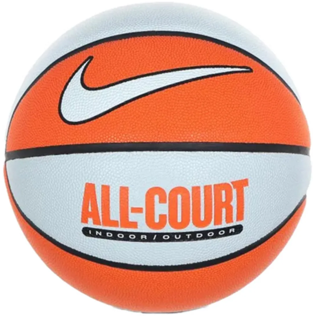 Nike Basketbal Everyday All-Court 8P Maat 7 - Wit/Oranje