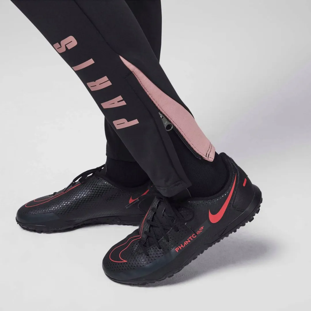Nike Paris Saint-Germain Strike Sportbroek 152/158 - Zwart/Rozig