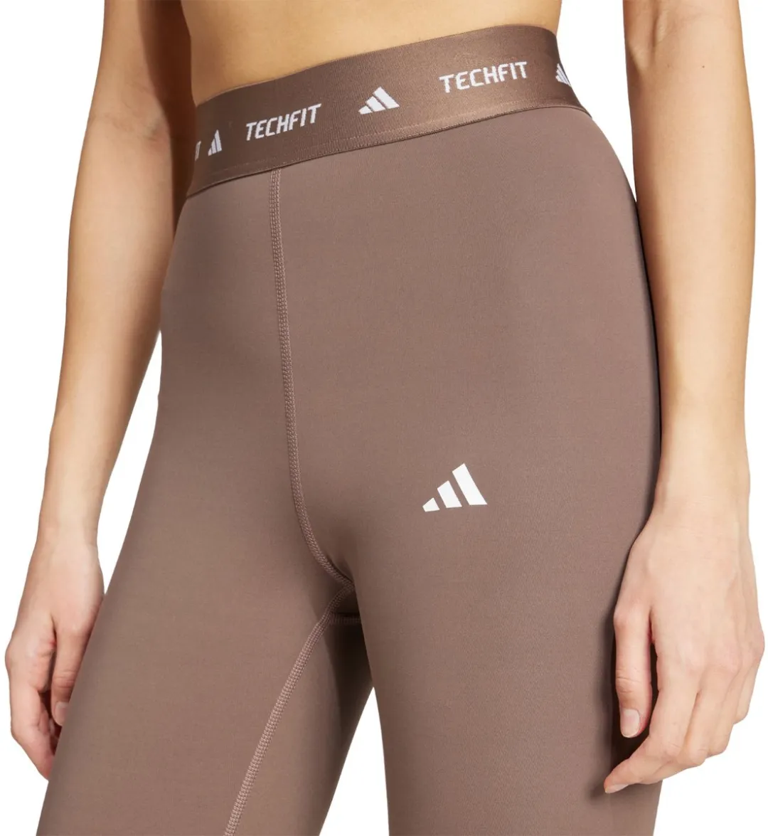 adidas Trchfit 7/8 Legging Dames - Maat M - Bruin