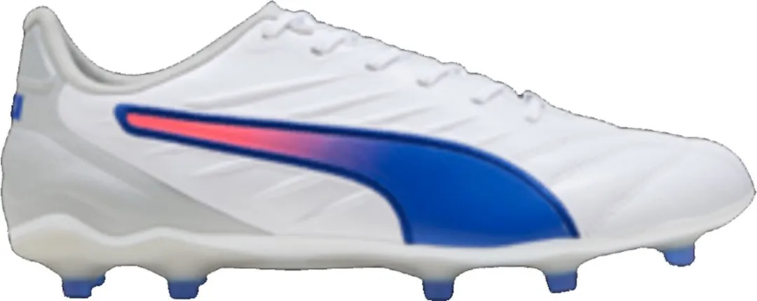 PUMA King Pro FG/AG Voetbalschoenen 44 - Wit