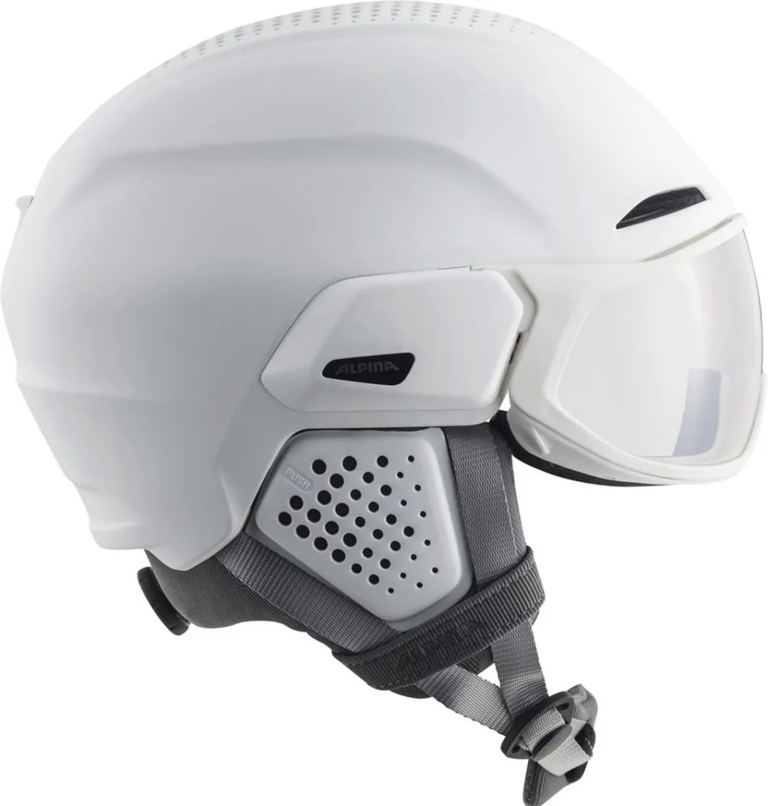 Alpina Alto V Skihelm - Maat M - Wit