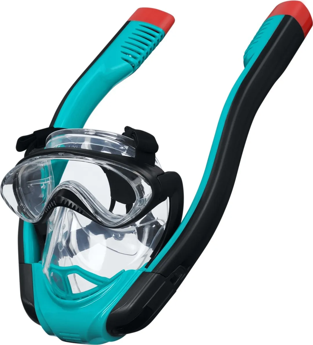 Bestway Comfort Snorkelmasker Turkoois - Droge Technologie
