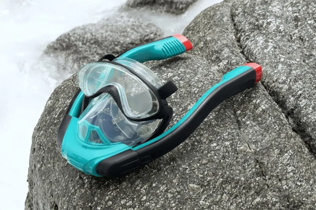 Bestway Comfort Snorkelmasker Turkoois - Droge Technologie