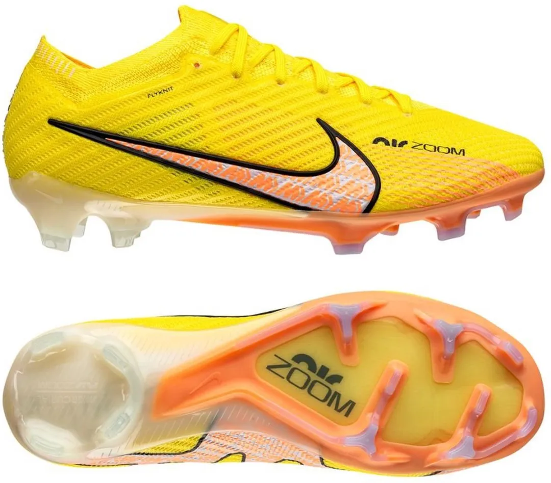 Nike Air Zoom Mercurial Vapor 15 Elite FG - Maat 45.5 - Geel - afbeelding 6 van 6