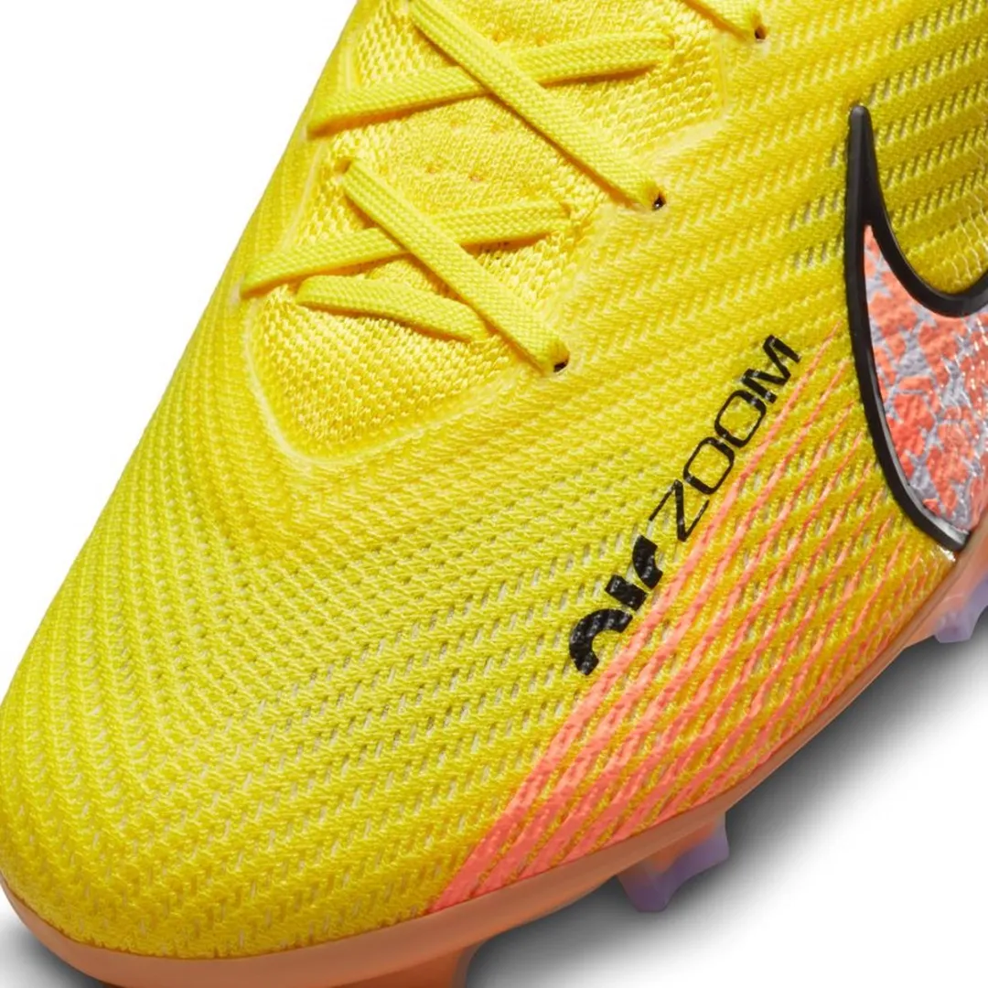 Nike Air Zoom Mercurial Vapor 15 Elite FG - Maat 45.5 - Geel