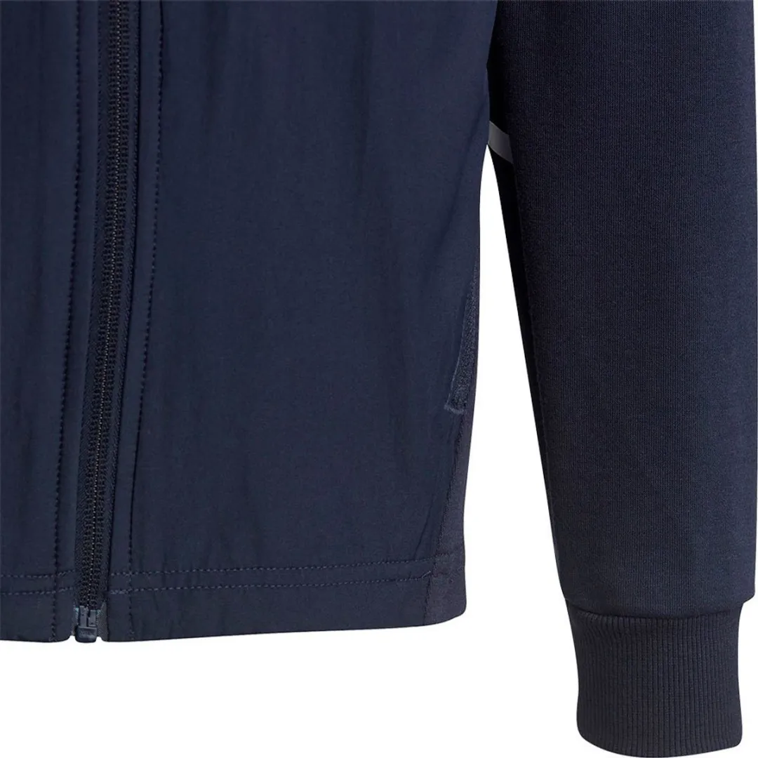 adidas Ritshoodie HR6278 - Kinderen 152 - Blauw