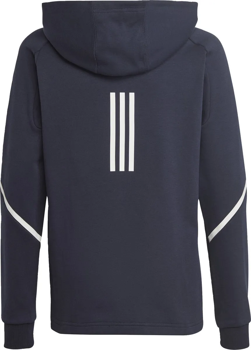 adidas Ritshoodie HR6278 - Kinderen 152 - Blauw