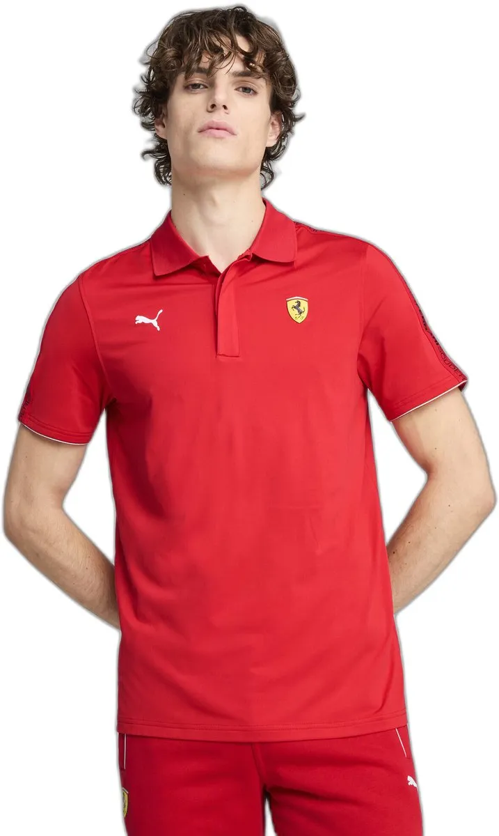 PUMA Ferrari Race Cloudspun Polo - Rood XS