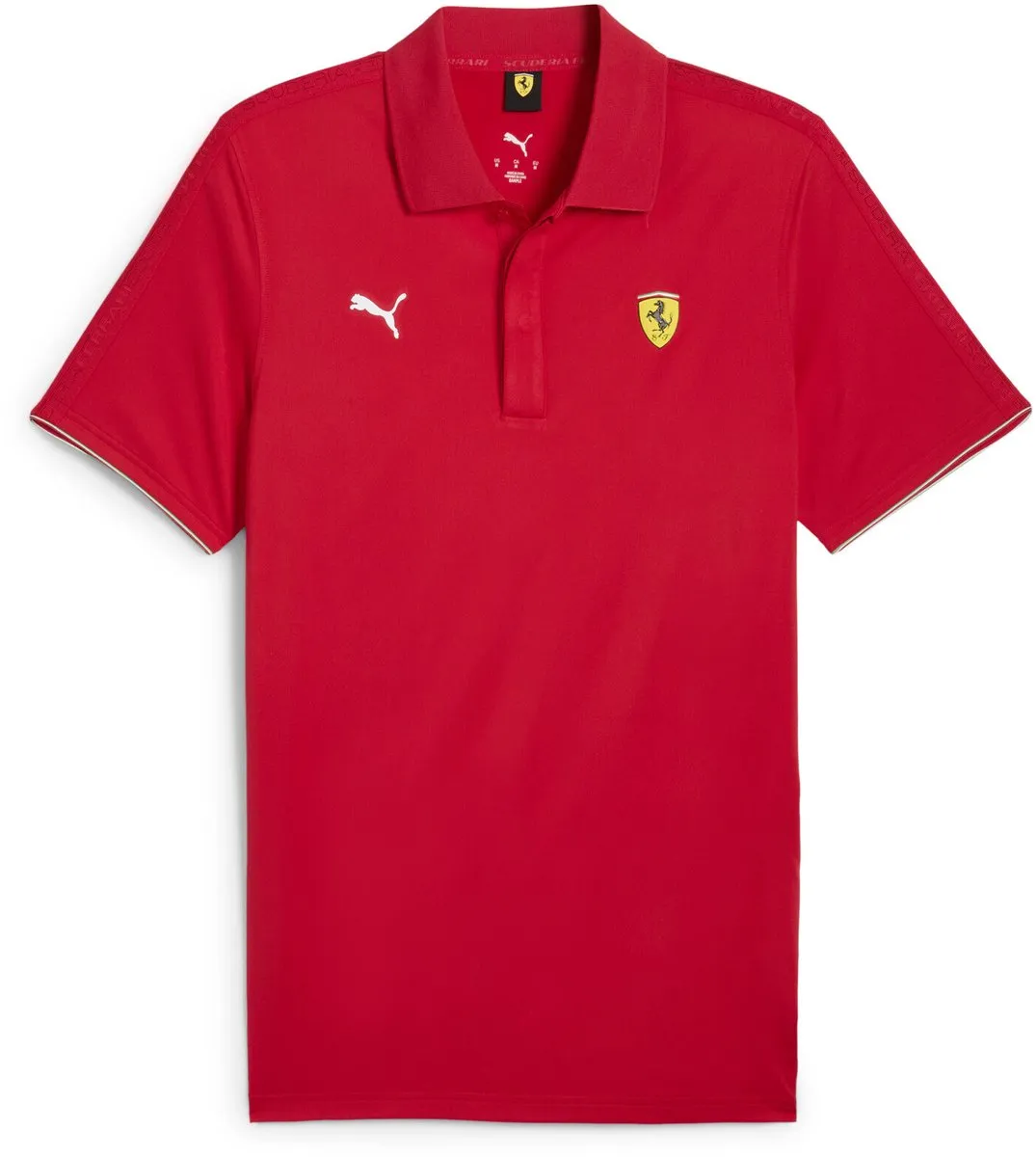 PUMA Ferrari Race Cloudspun Polo - Rood XS