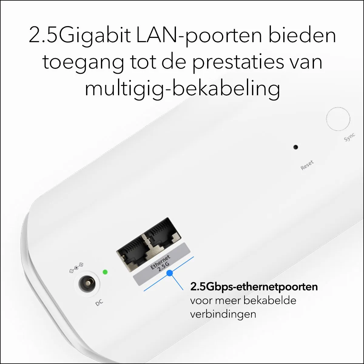 Netgear Orbi RBE770 Mesh WiFi 7 Satelliet - 11 Gbps - afbeelding 6 van 6