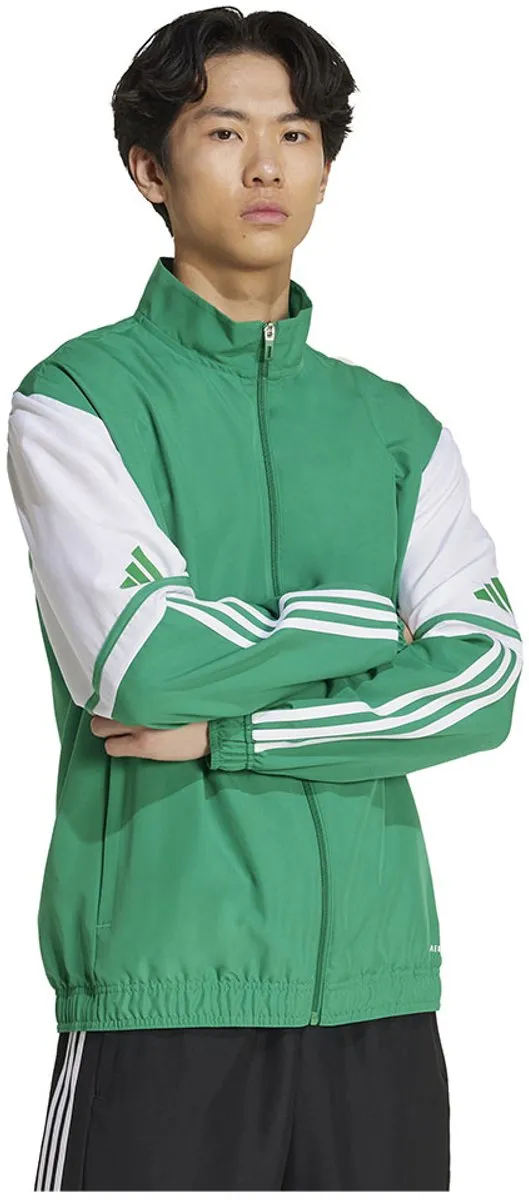 Adidas Squadra 25 Presentation Trainingsjack - S - Team Green