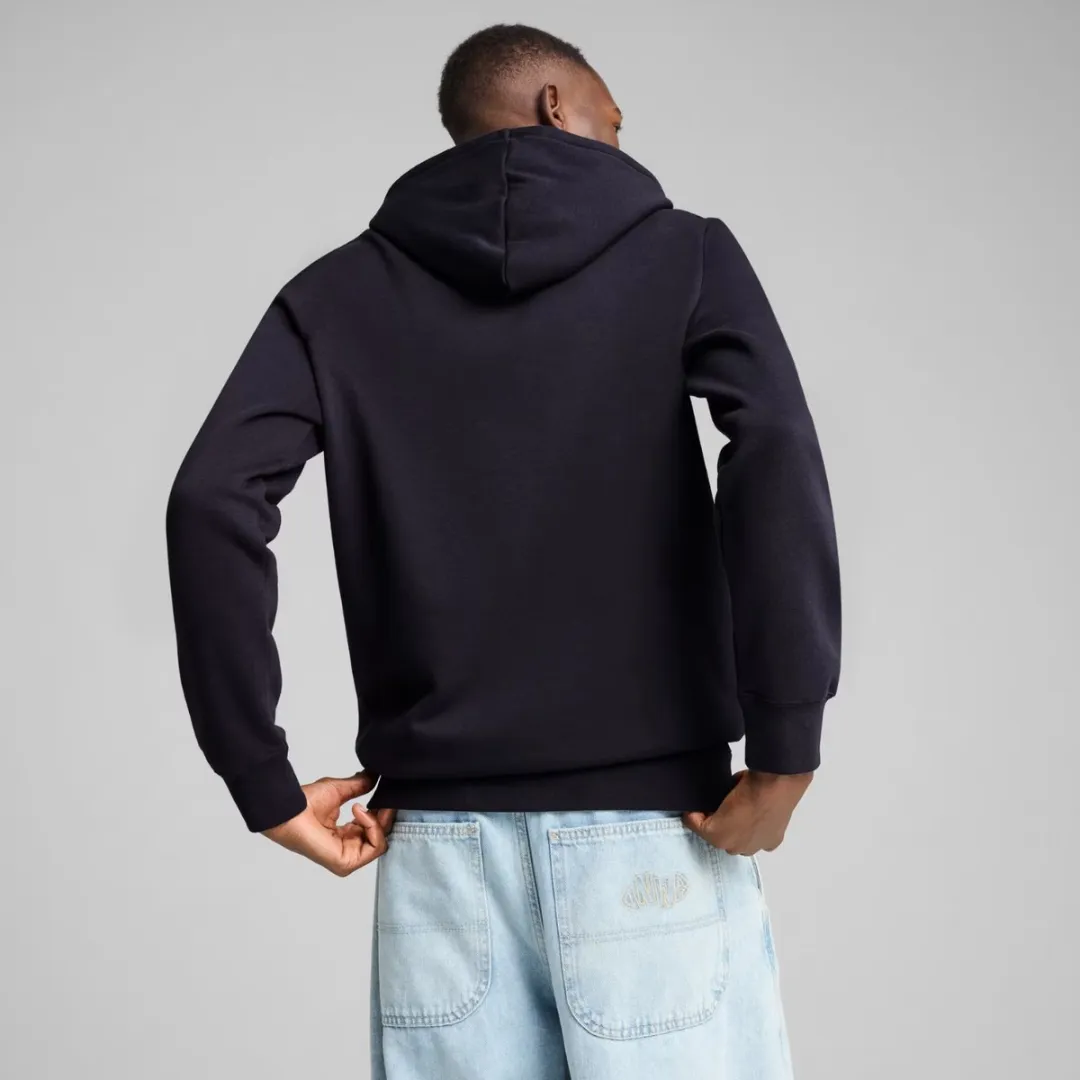 PUMA Ess Logo Lab Hoodie Heren - Donkerblauw S