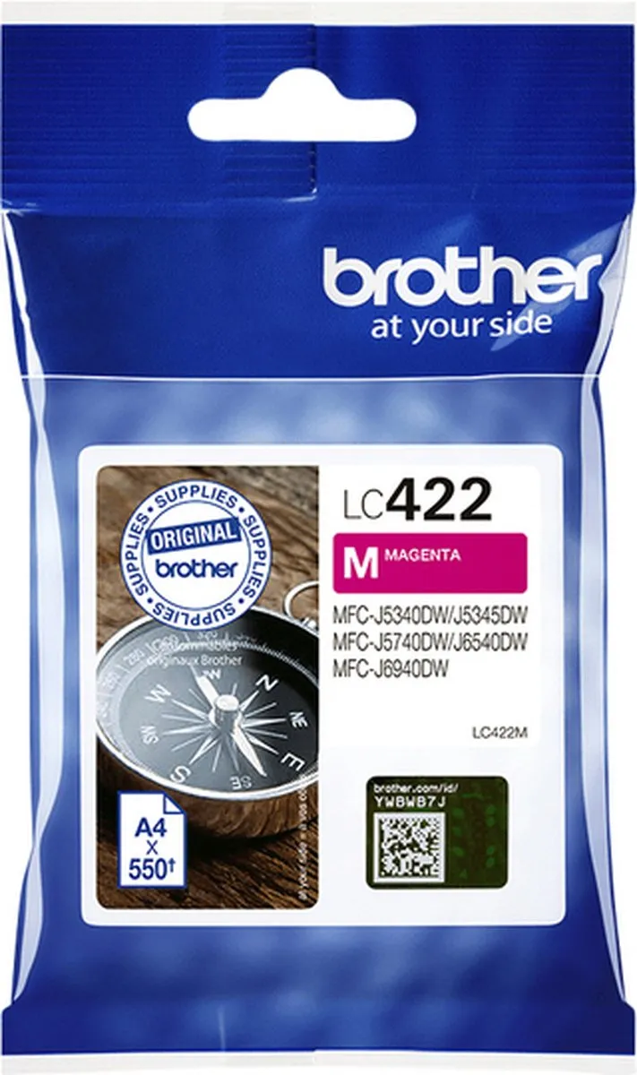 Brother LC422M Inktcartridge - Magenta