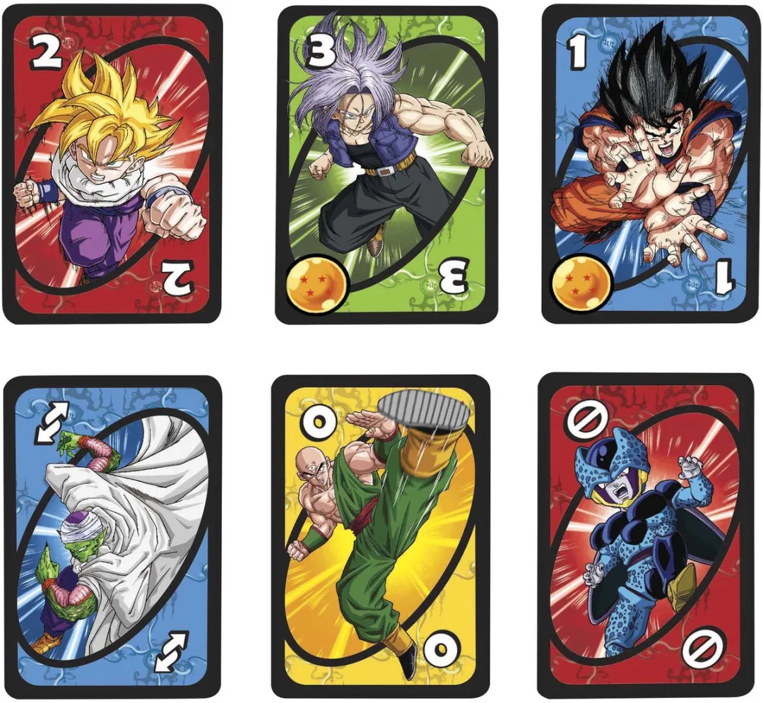 Mattel UNO Dragonball Z Kaartspel HGJ78 - 2-10 Spelers