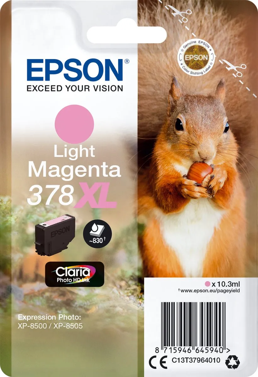 Epson 378XL Magenta C13T37964020 - 103ml