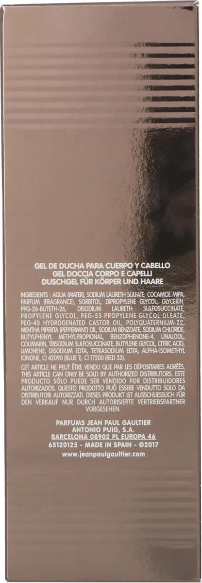 Jean Paul Gaultier Le Male Douchgel 200ml