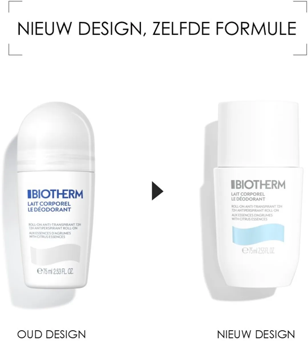 Biotherm Lait Corporel Roll-on Deo 75ml