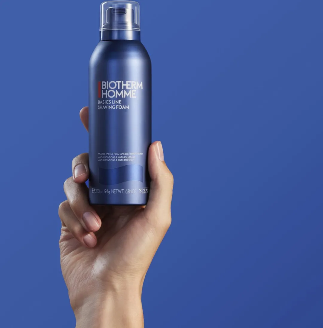 Biotherm Homme Scheerschuim 200ml - Gevoelige Huid