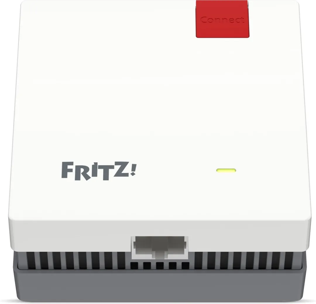 FRITZ!Repeater 1200 AX WiFi Repeater - 600+2400 Mbps - Rood/Wit