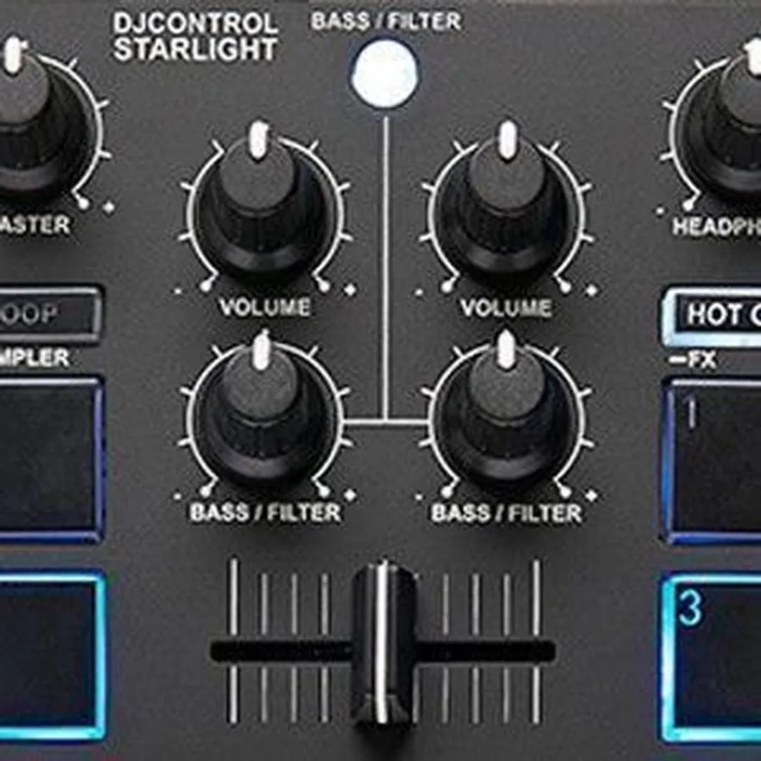 Hercules DJControl Starlight DJ Controller - Zwart