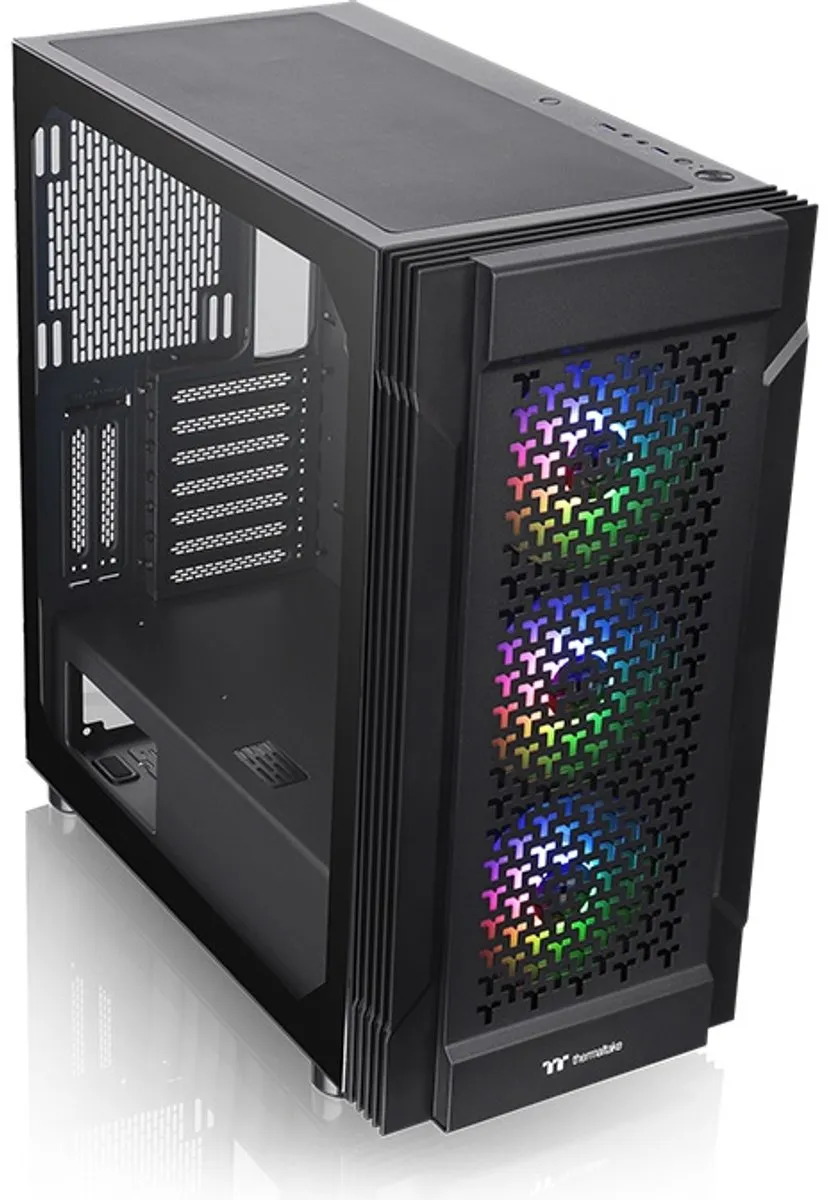 Thermaltake Versa T27 TG ARGB Midi Tower - Zwart