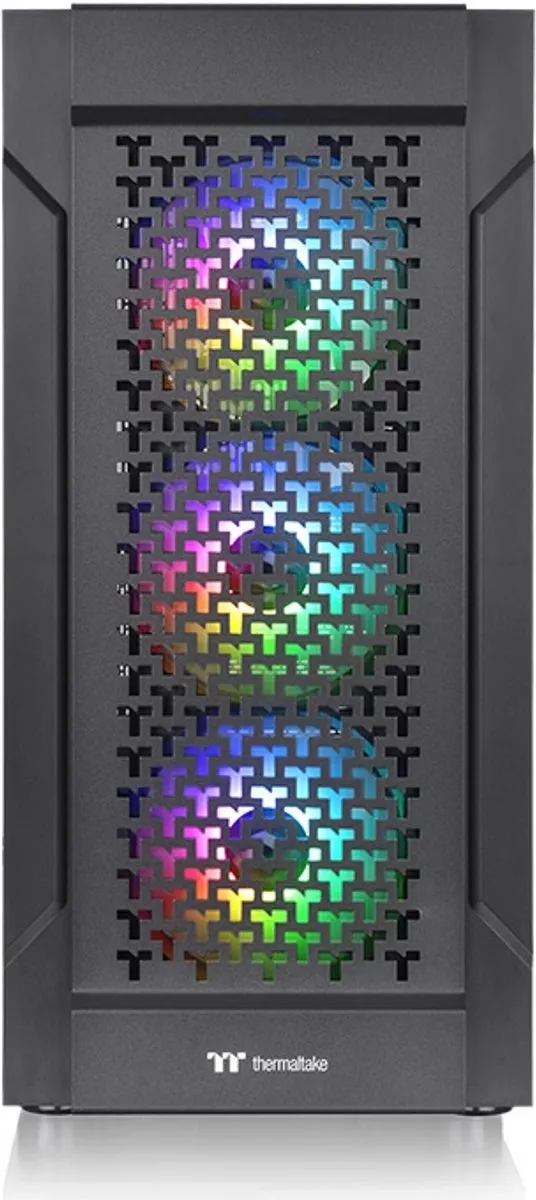 Thermaltake Versa T27 TG ARGB Midi Tower - Zwart - afbeelding 6 van 6