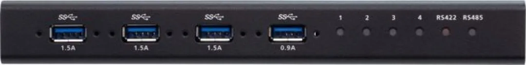 Aten US3344I-AT Industriële USB 3.1 Hub 4x4 - Zwart