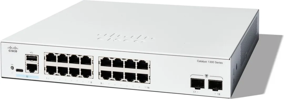Cisco C1300-16T-2G Managed Switch