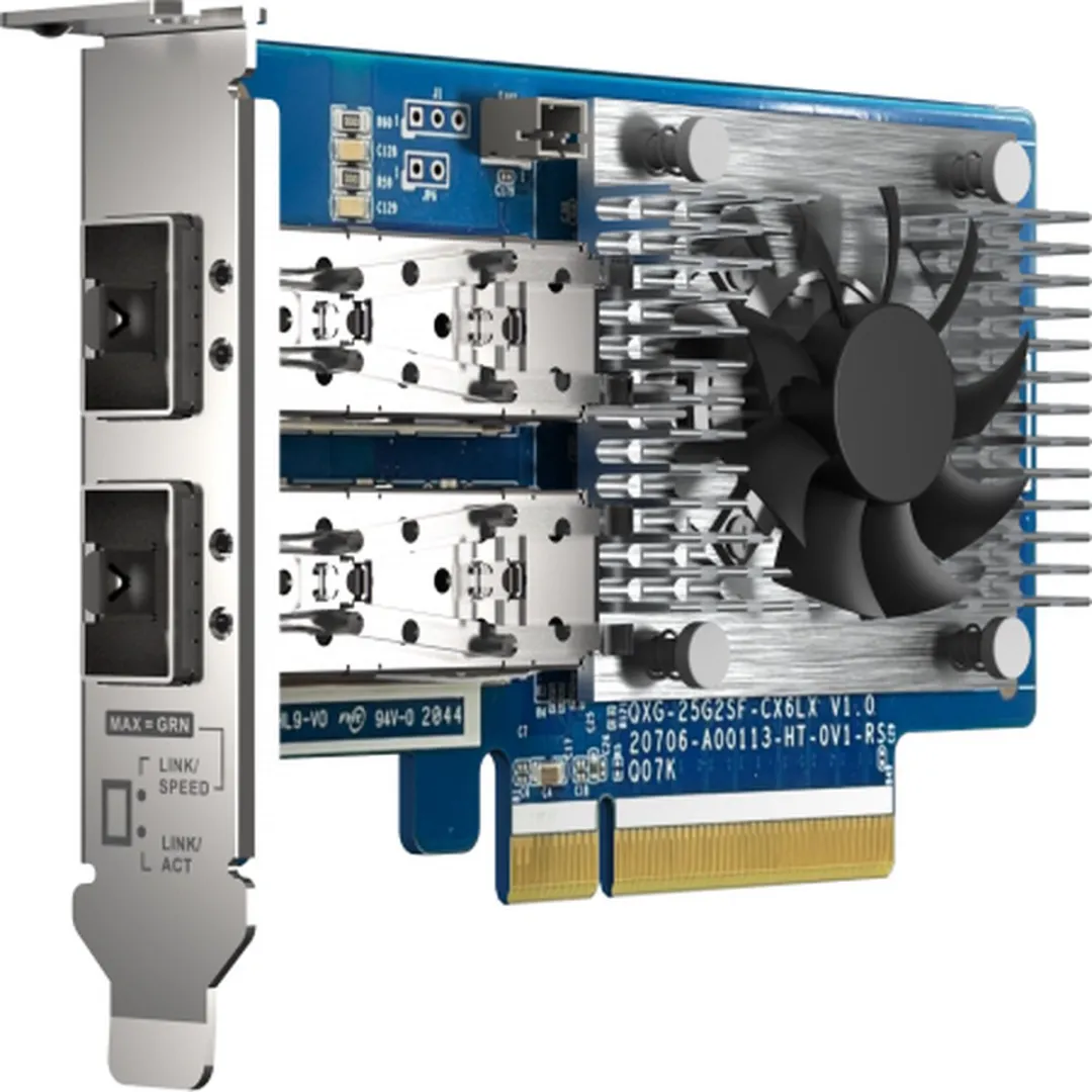 QNAP QXG-25G2SF-CX6 Netwerkkaart 25Gbps