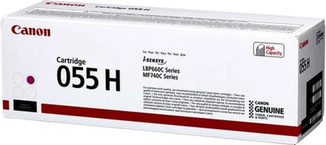 Canon 055H Tonercartridge Magenta 3018C002