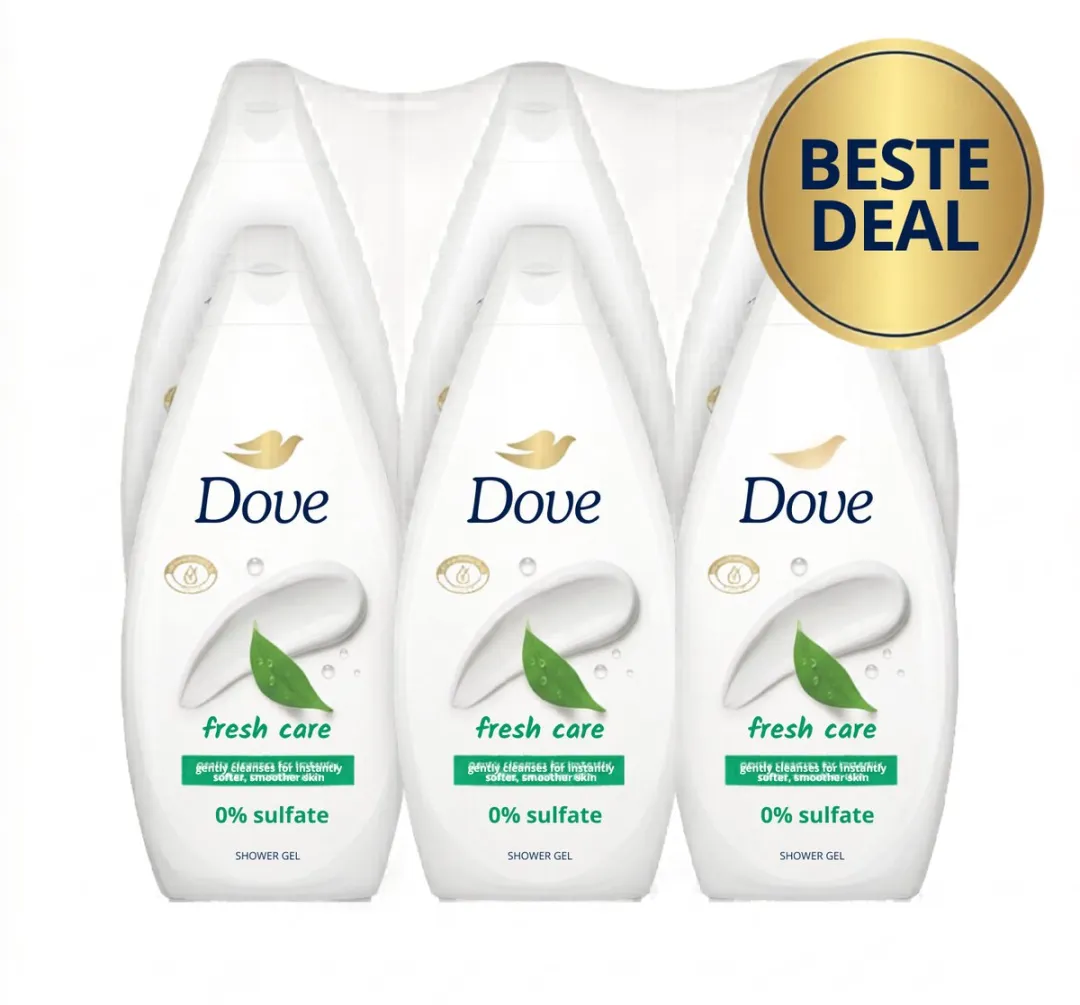 Dove Fresh Care Douchegel 6x250ml