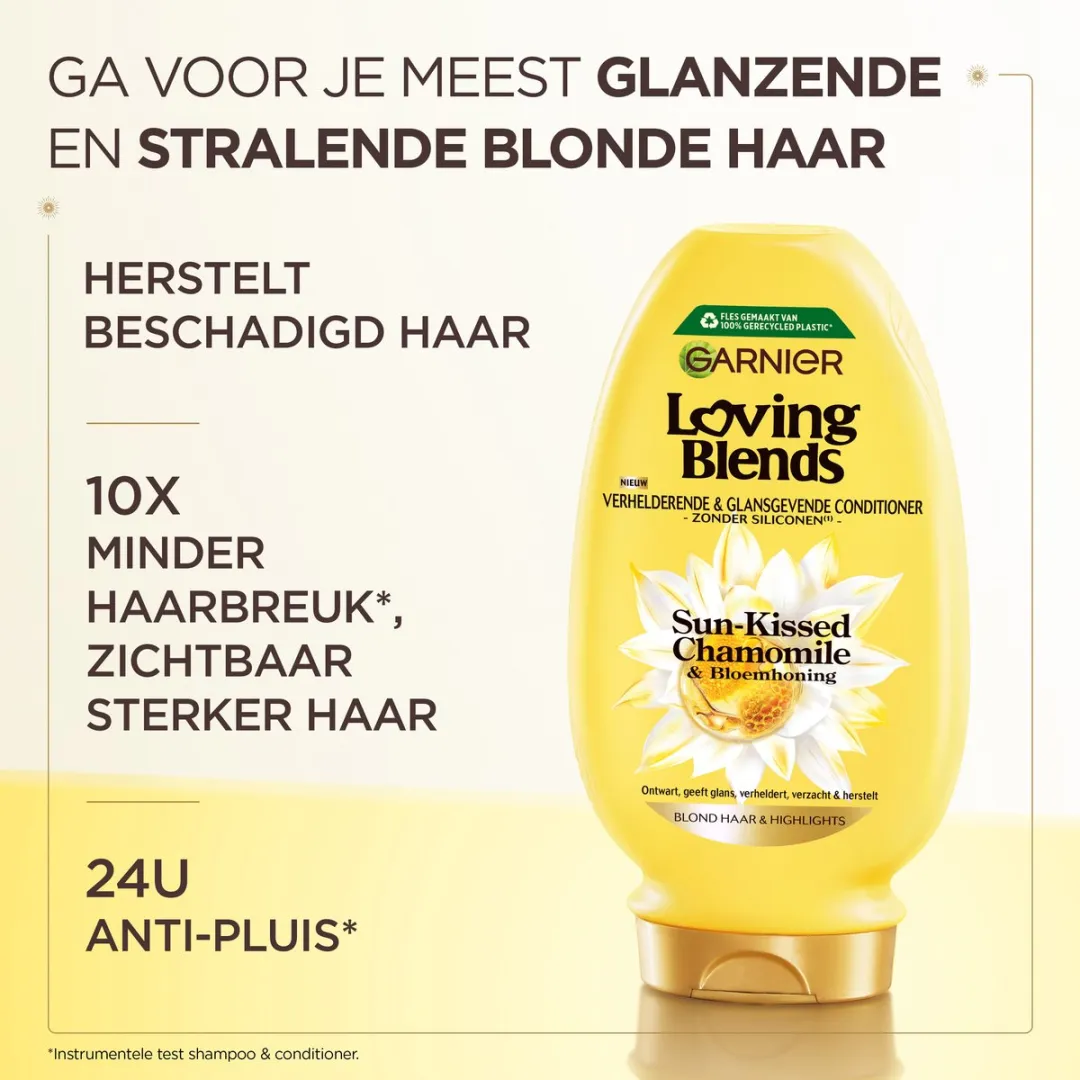Garnier Loving Blends Verhelderende Conditioner Sun-Kissed Chamomile 6x250ml