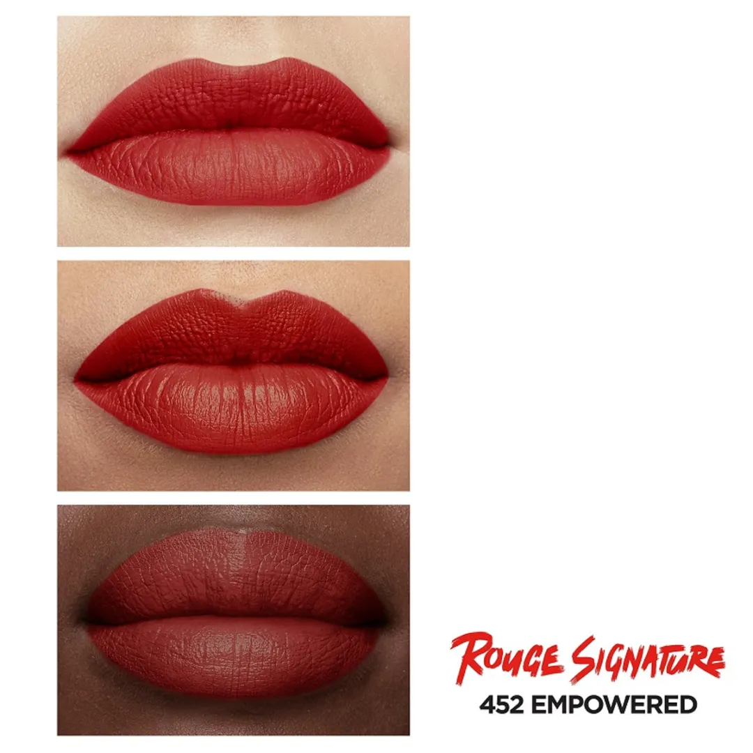 L'Oréal Paris Rouge Signature 452 Matte Lipstick - Rood