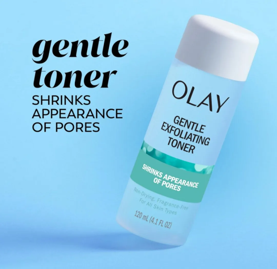 Olay Gentle Exfoliating Toner 120ml - Gezichtstoner zonder parfum