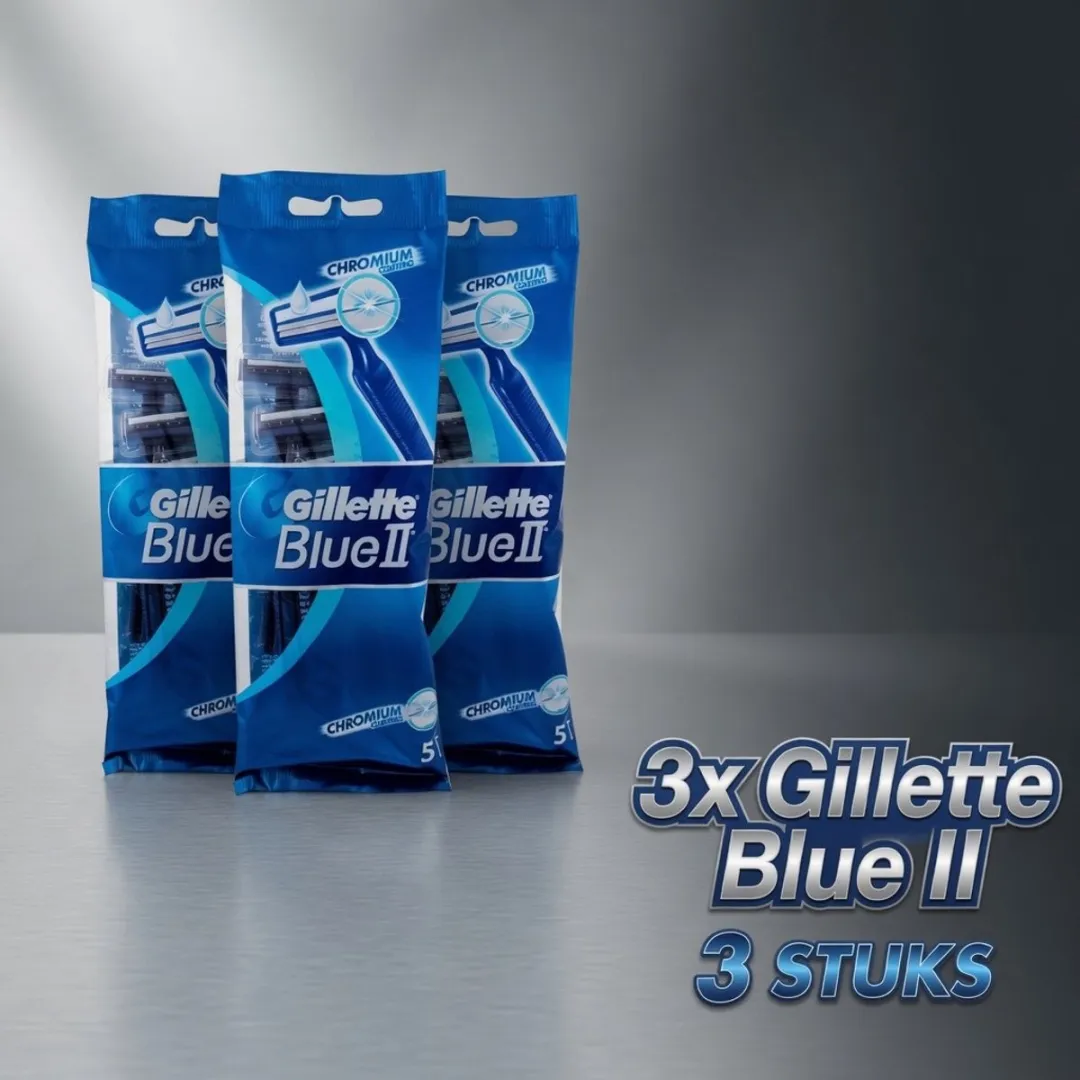 Gillette Blue II Wegwerp Scheermesjes