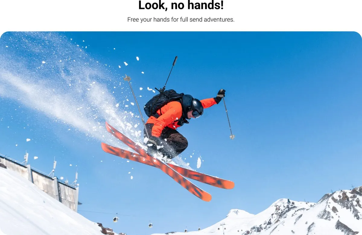 Insta360 Third-Person Backpack Mount - Rugzakmontageframe Zwart