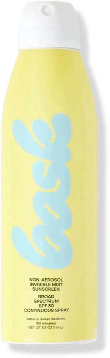 AMICI Cosmetics Bask SPF 30 Non-Aerosol Spray 156g