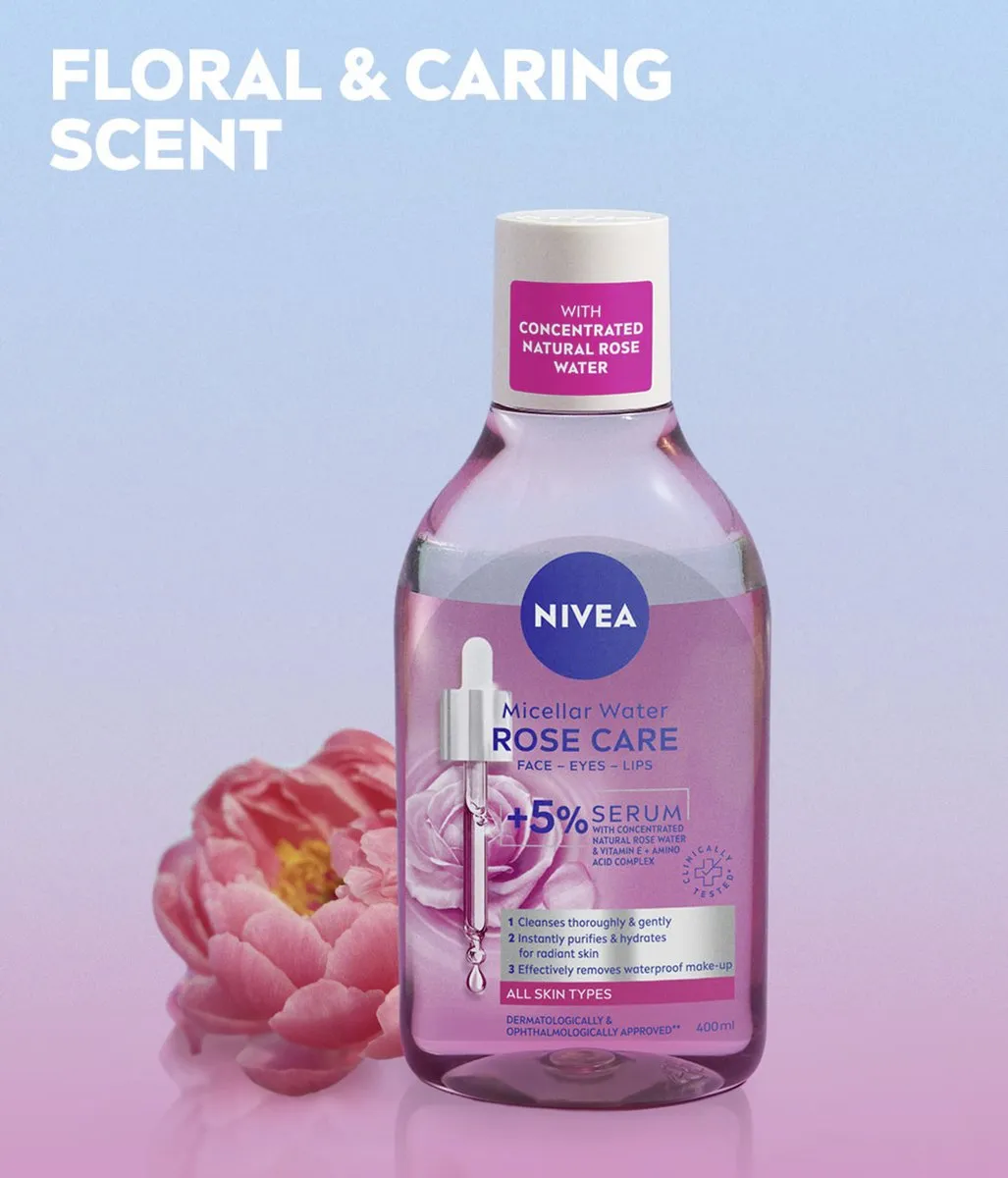 NIVEA Rose Care Micellair Water 400ml