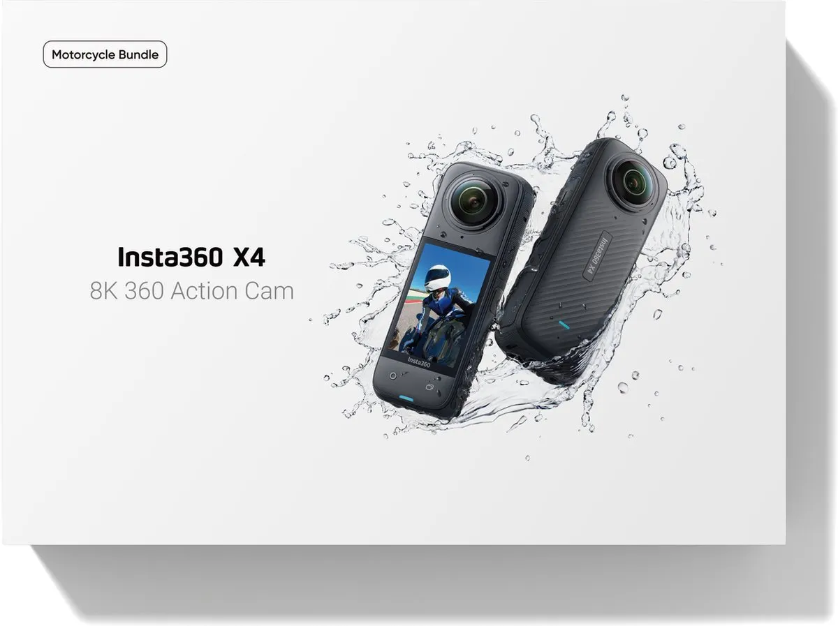 Insta360 X4 360° Actioncam 8K - Zwart