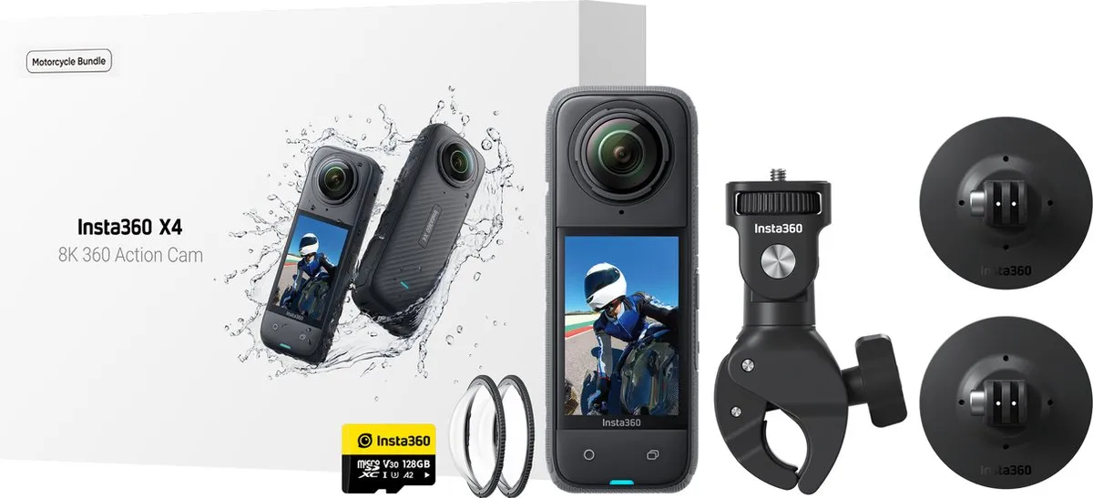 Insta360 X4 360° Actioncam 8K - Zwart