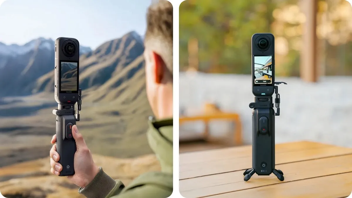Insta360 FOMO Power Handle - Actioncam Accessoire - Zwart