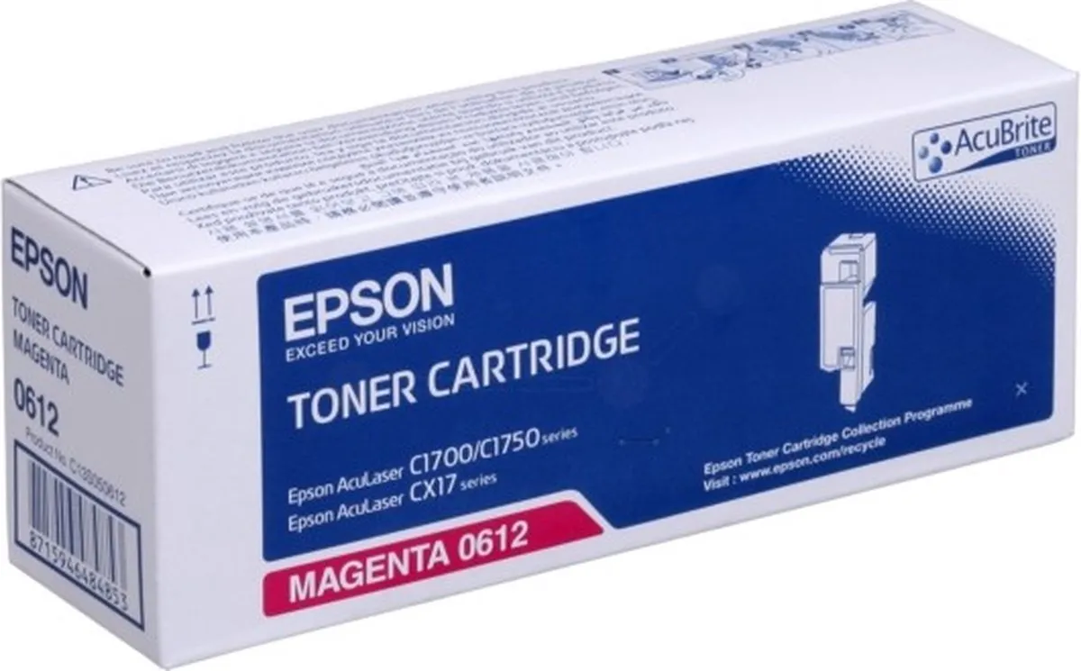 Epson S050612 Tonercartridge Magenta - 2000 Pagina's
